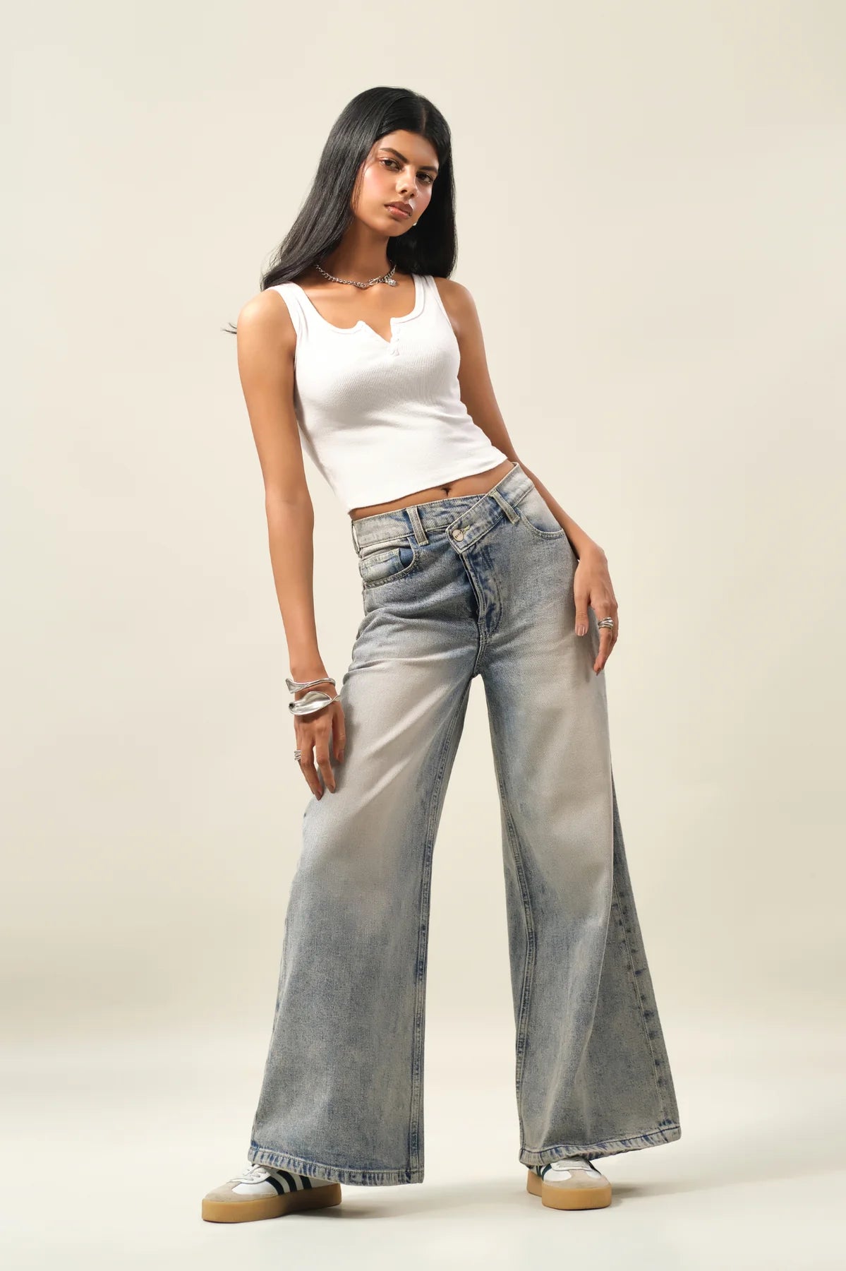 Aria Criss Cross Wide Leg