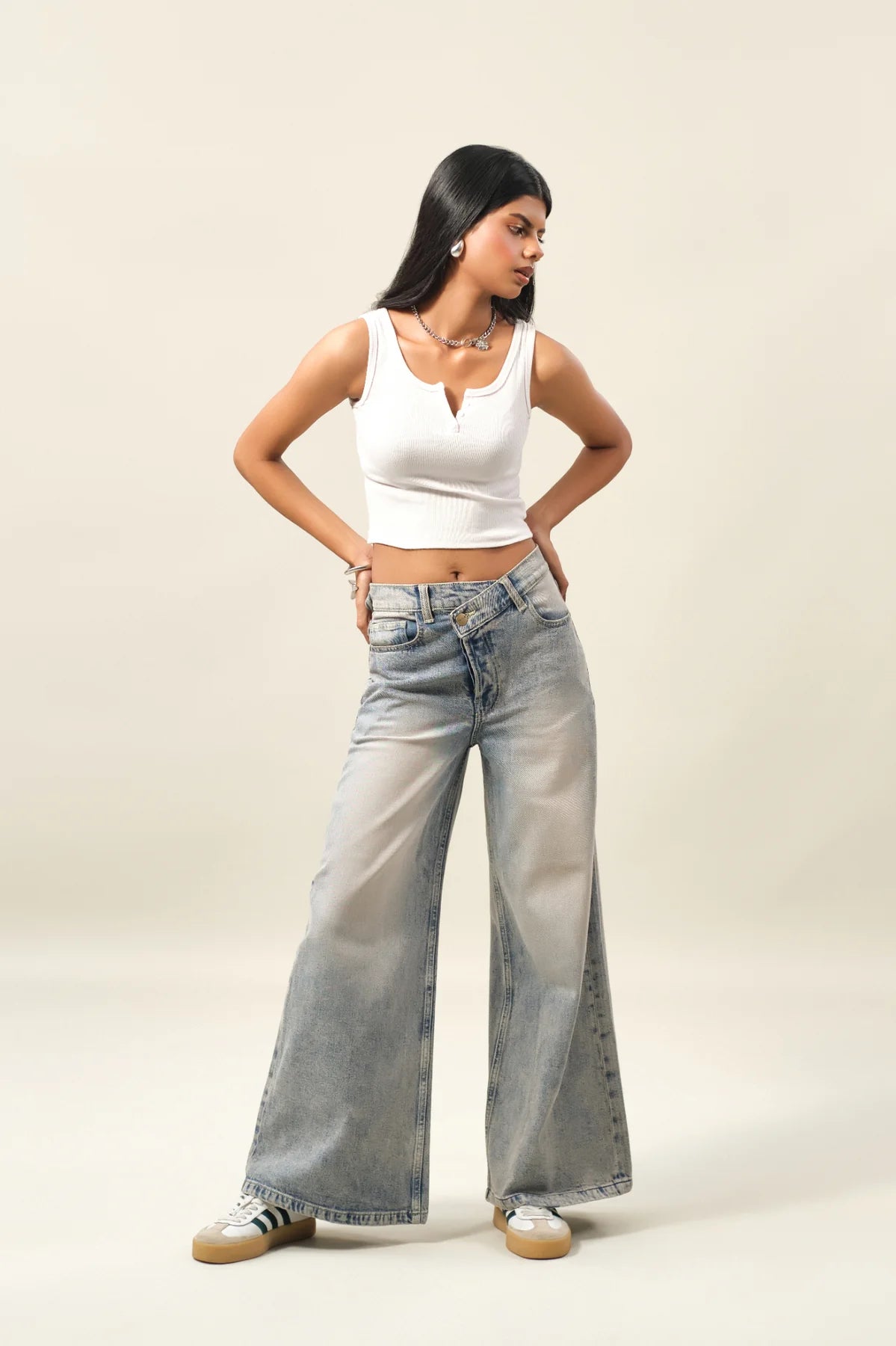 Aria Criss Cross Wide Leg