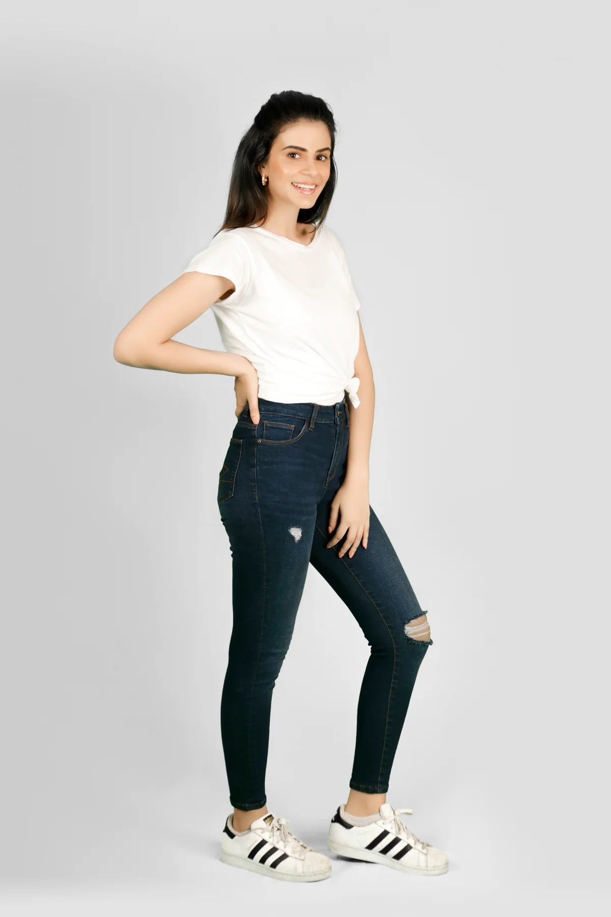 Dina High Rise Skinny Jeans