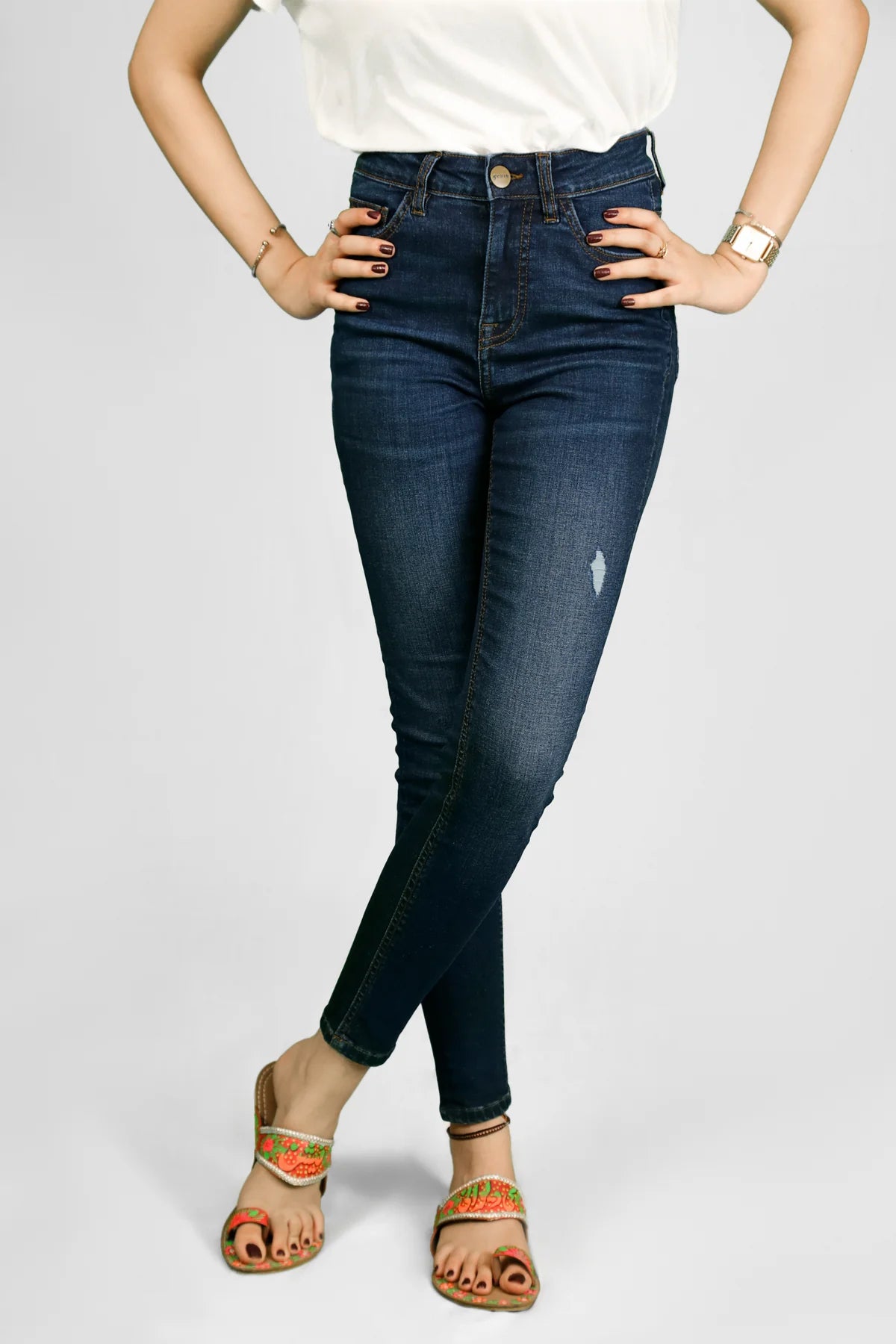 Heer High Rise Skinny Jeans