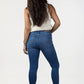 Maya Mid Rise Skinny Jeans