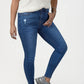 Maya Mid Rise Skinny Jeans