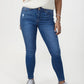 Maya Mid Rise Skinny Jeans